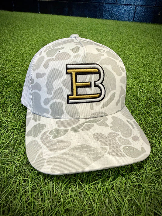 White Camo Snapback