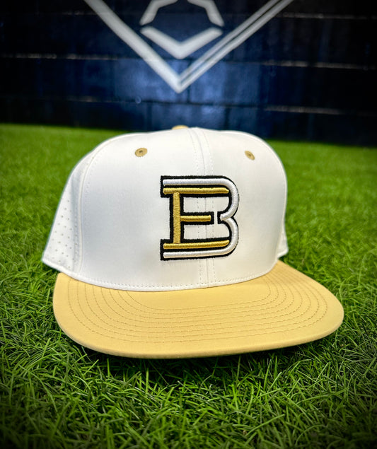 White/Gold Sideline Cap